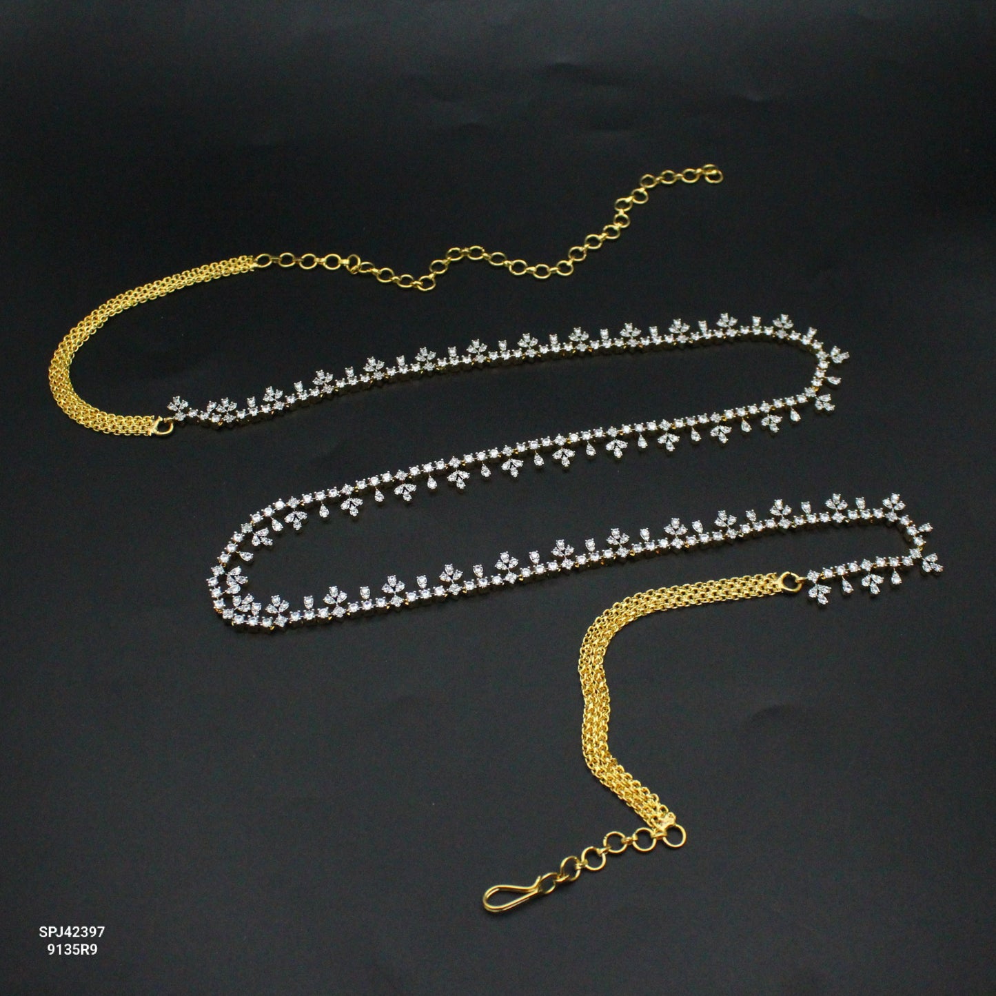42397 Diamond Look Chain Vaddanam