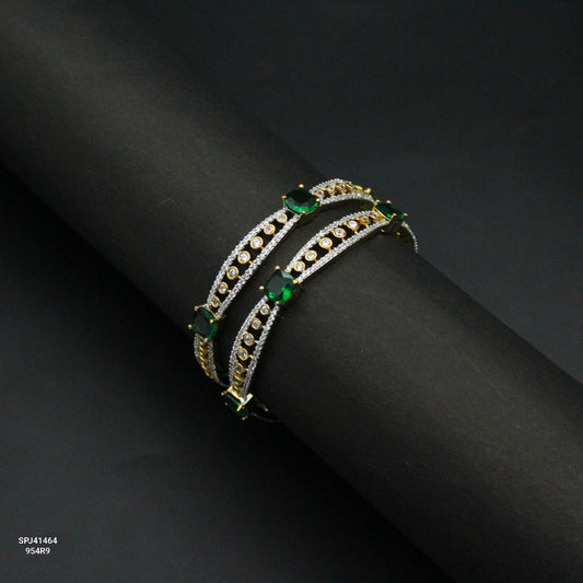41464 GJ Green Bangles