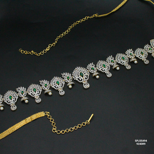 35494 Diamond Look Chain Vaddanam