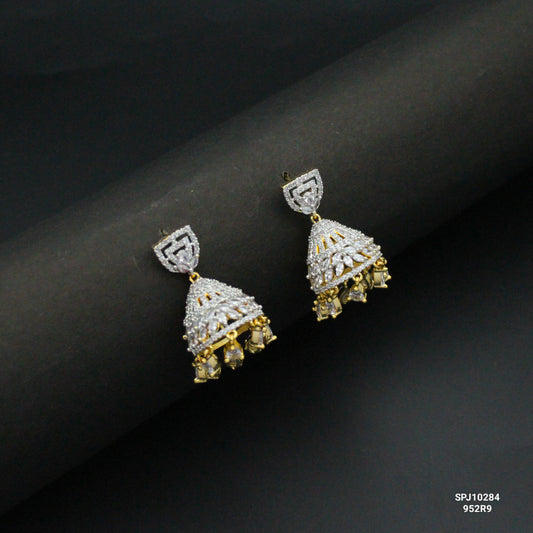 10284 Diamond Look Earrings