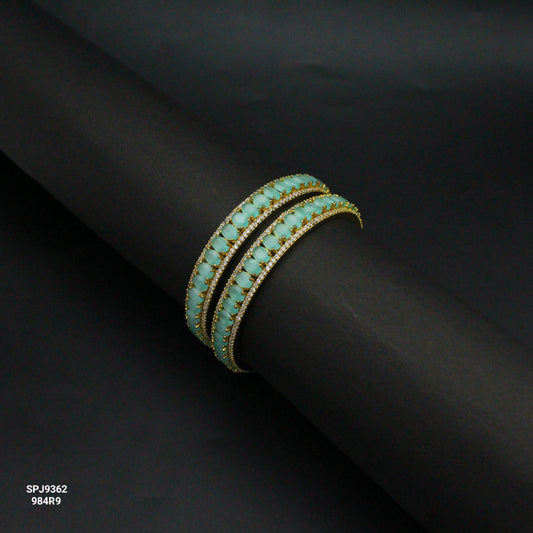 9362 GP Mint Green Bangles