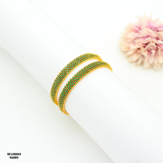 38069 GP Green Bangles 2'8