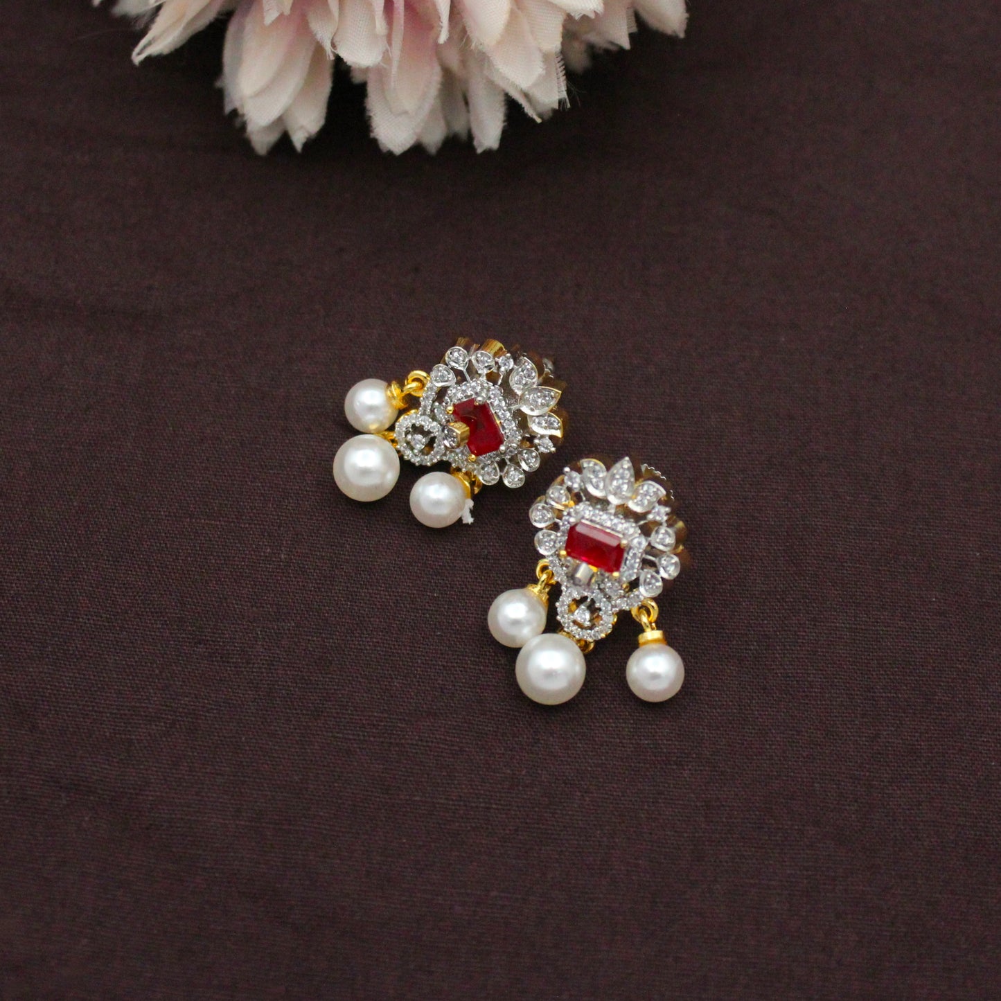 42559  GJ Pendant Set Red