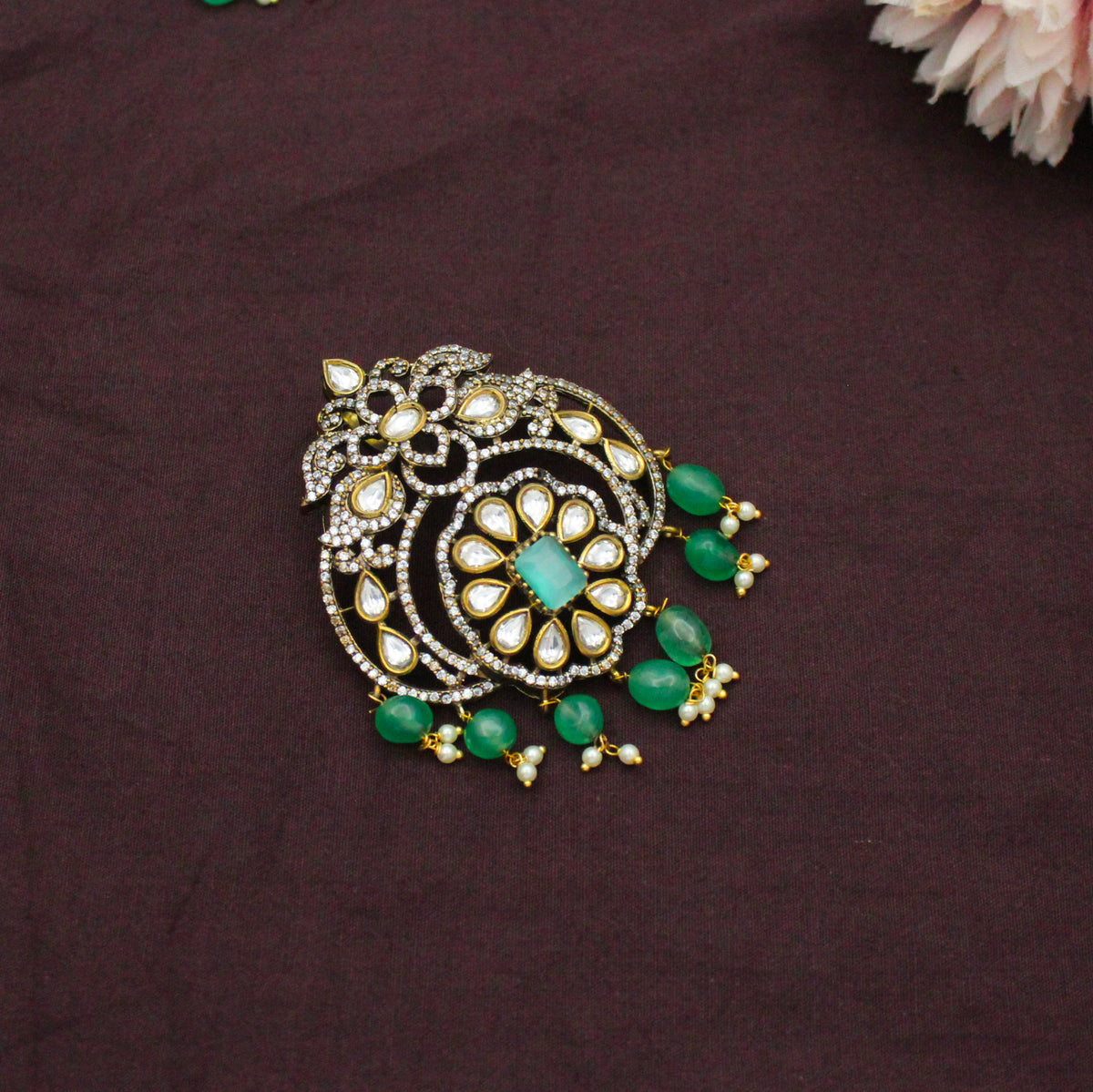Victorian Pendant Set with Earrings SP-27721