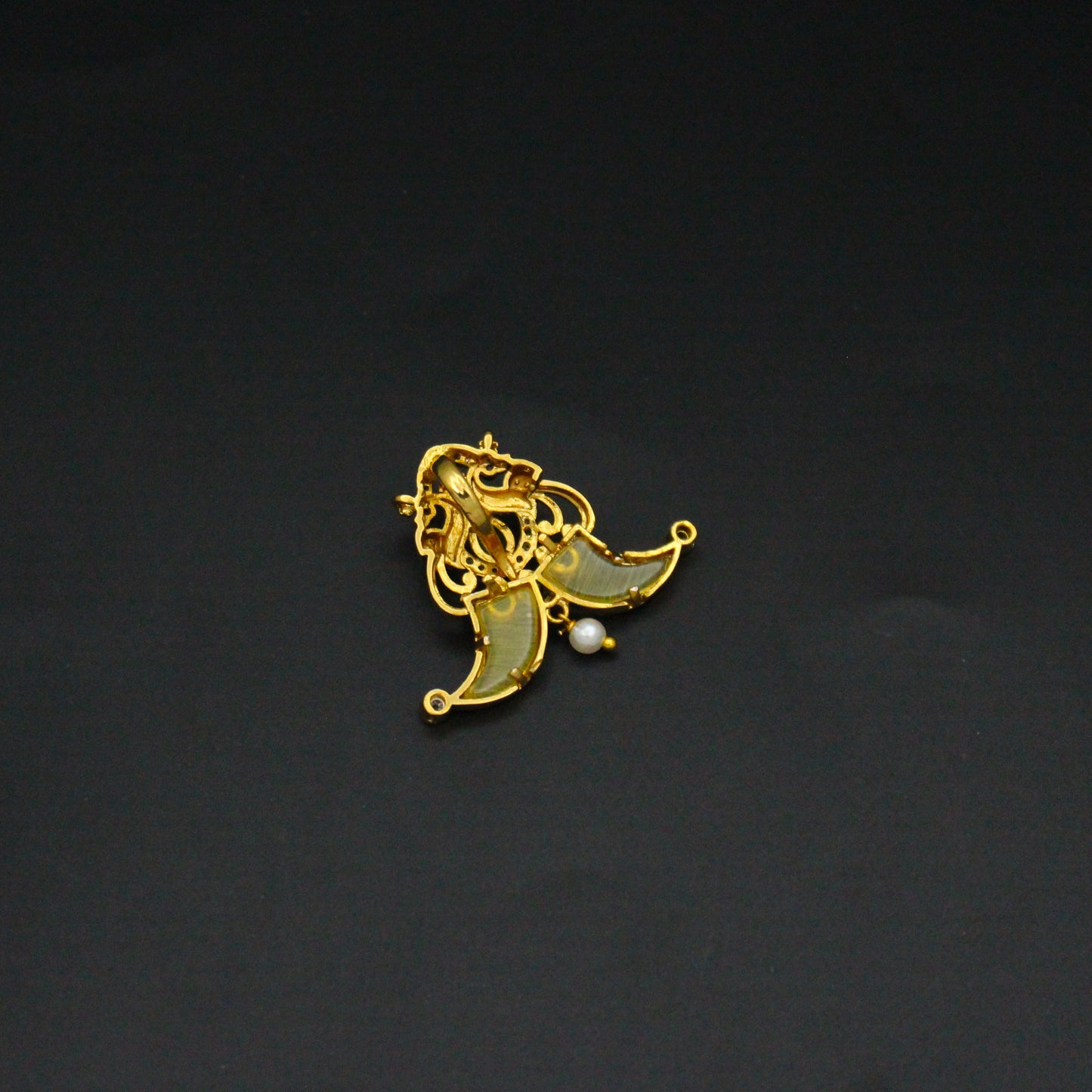 42583 Peacock Green Small Tiger Nail
