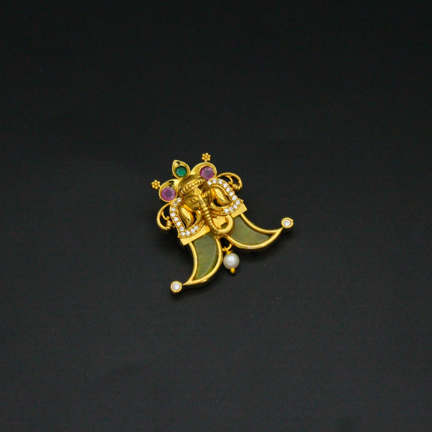 42581 Multi Ganesh Tiger Nail Small