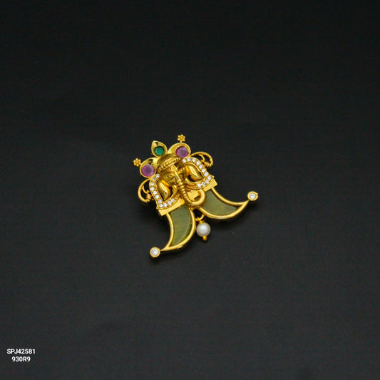 42581 Multi Ganesh Tiger Nail Small