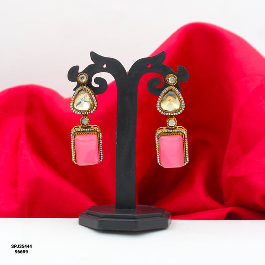 35444 Victorian Pink Earrings