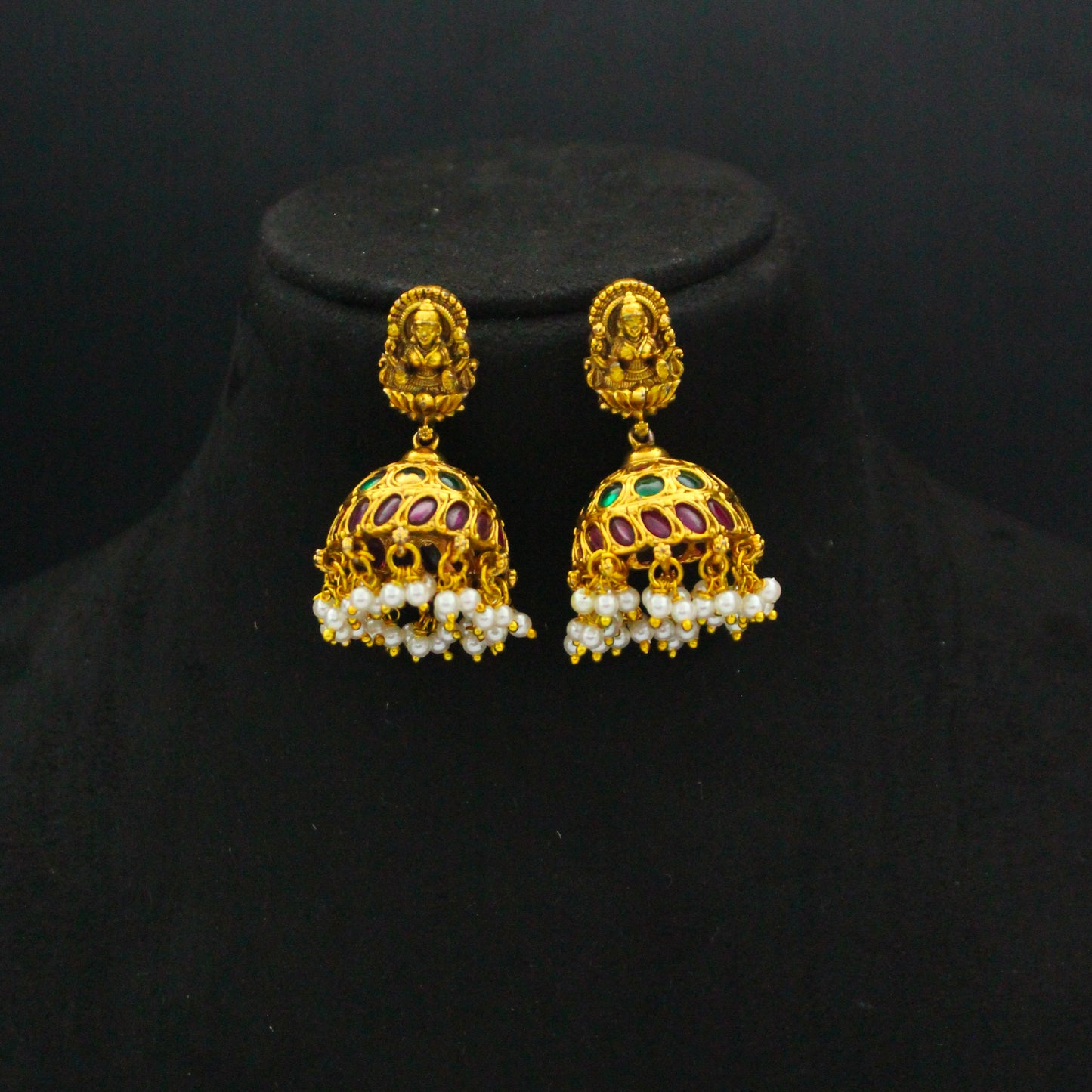 42593 Nakshi Laxmi Multi Short Necklace Set