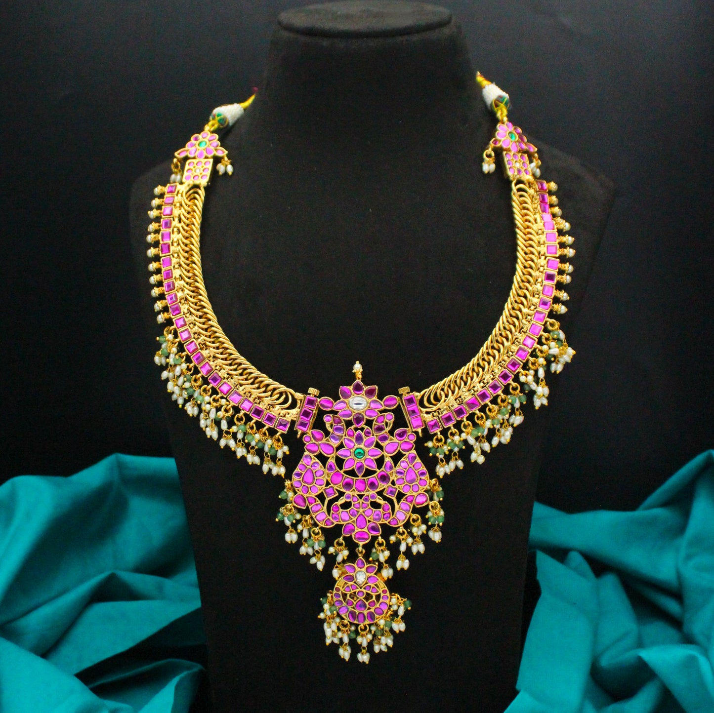 42604 Jalebi 2 in 1 Long Necklace