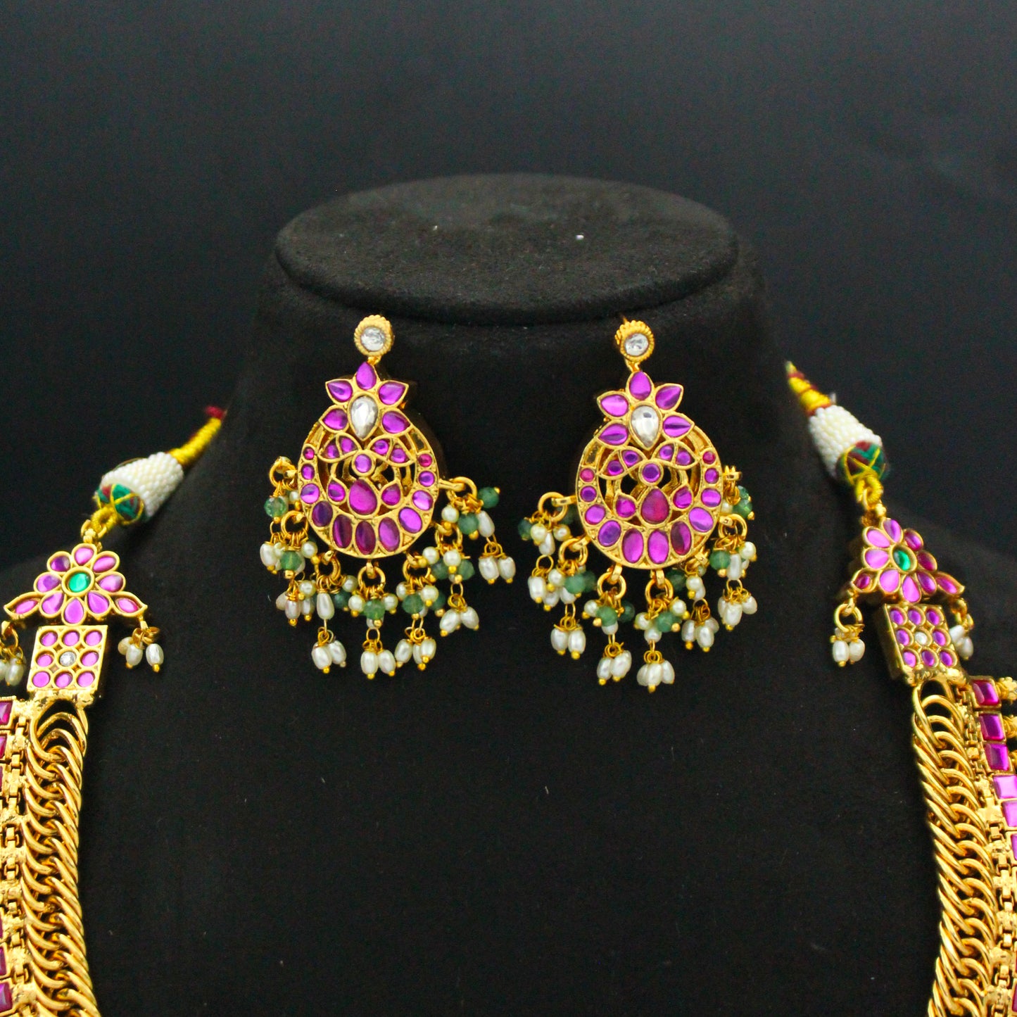 42604 Jalebi 2 in 1 Long Necklace