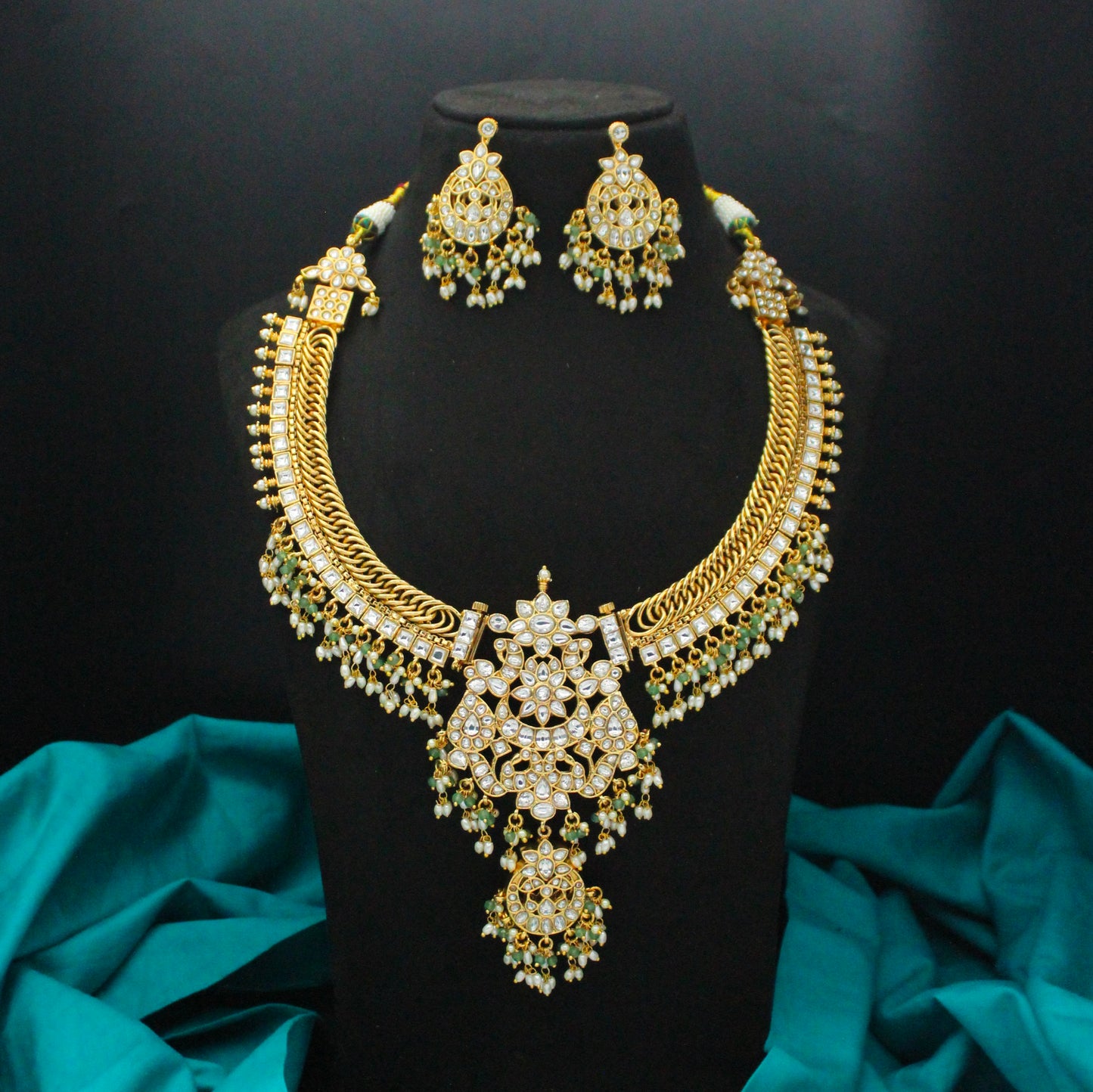 42604 Jalebi 2 in 1 Long Necklace