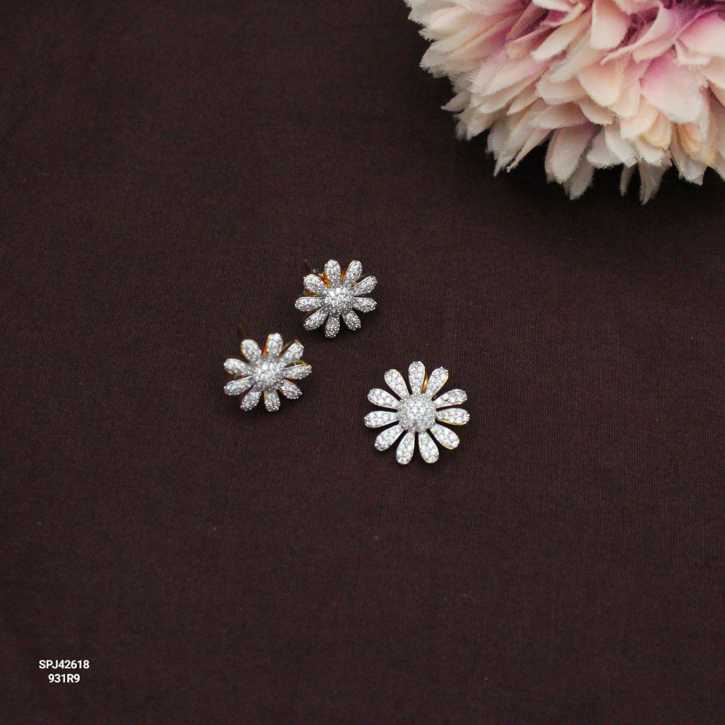 42618 GJ Flower Small Pendant Set
