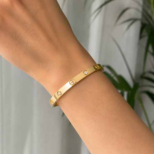 Stylish Kada Gold Plated For Woman Anti Tarnish