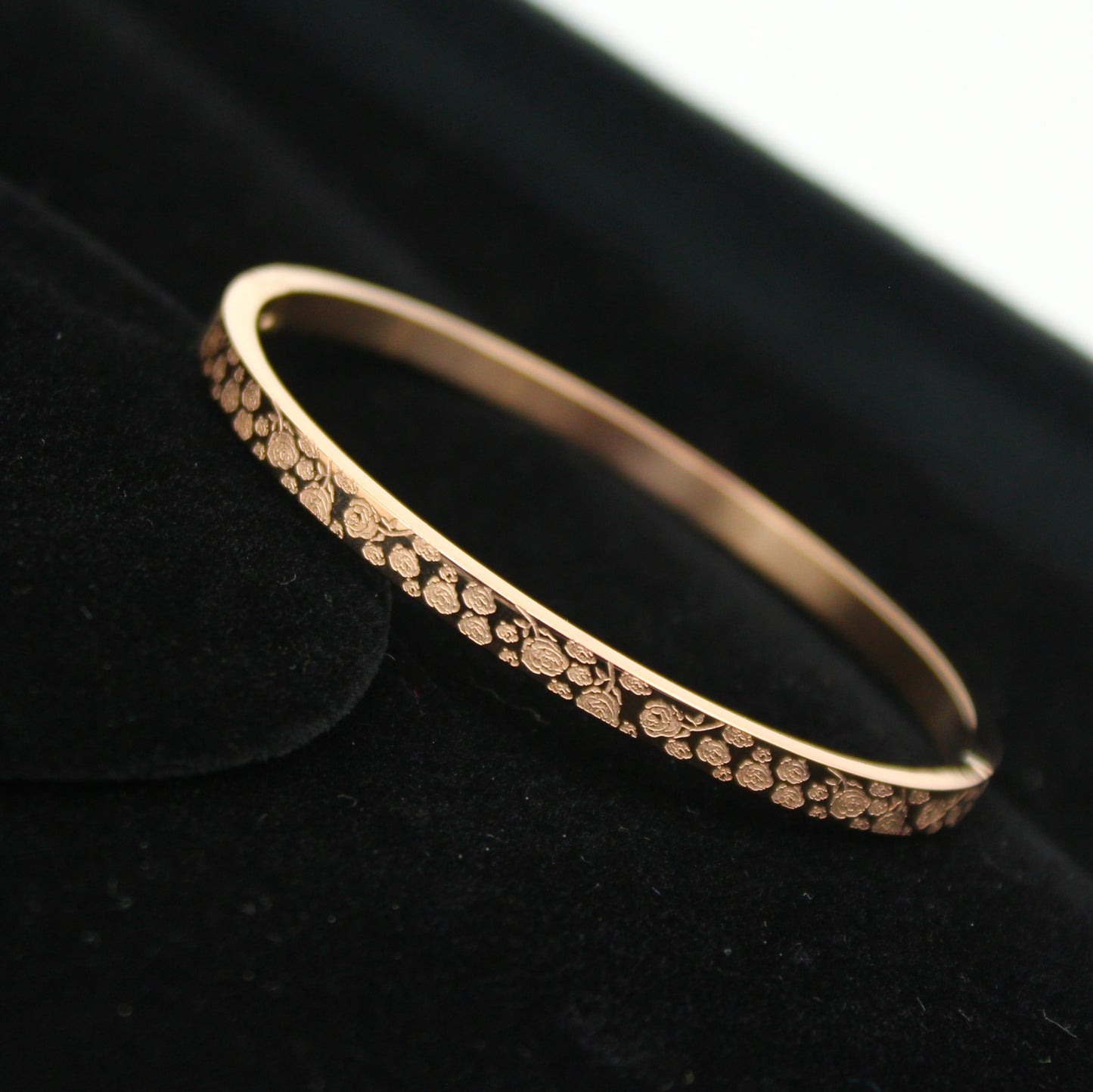 Rose Design Bracelet Rose Gold
