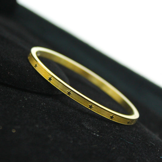 Star Bracelet Gold Plated