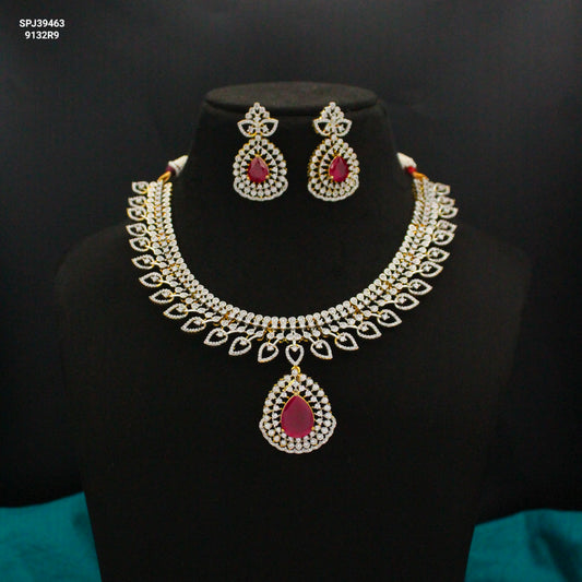 39463 GJ Fancy Mango Necklace Set