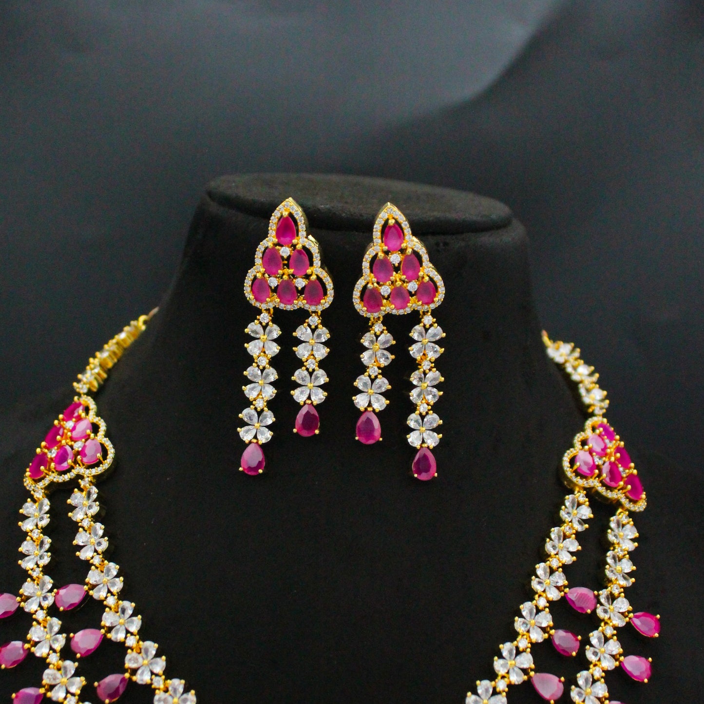 Gold Polish 2-Layer Necklace SP-9183
