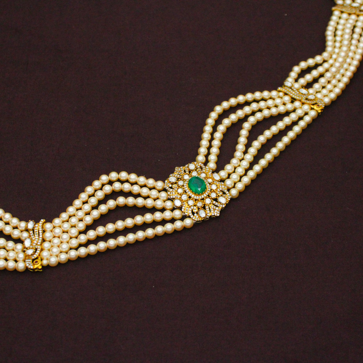 Swarovski Pearls Vaddanam 42817