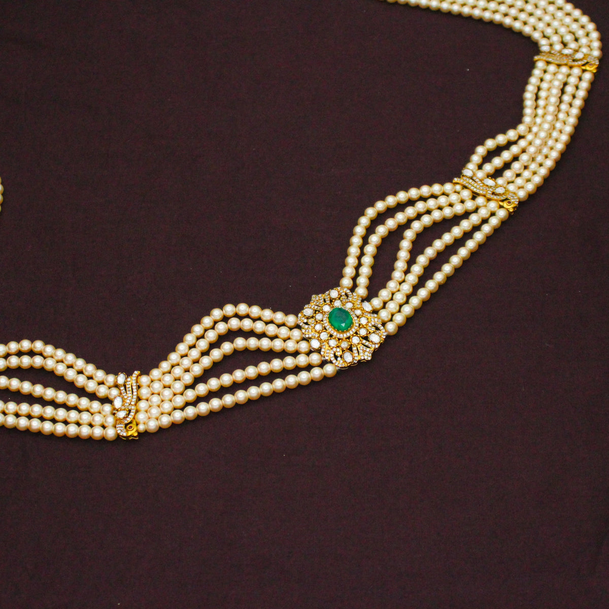 Swarovski Pearls Vaddanam 42817