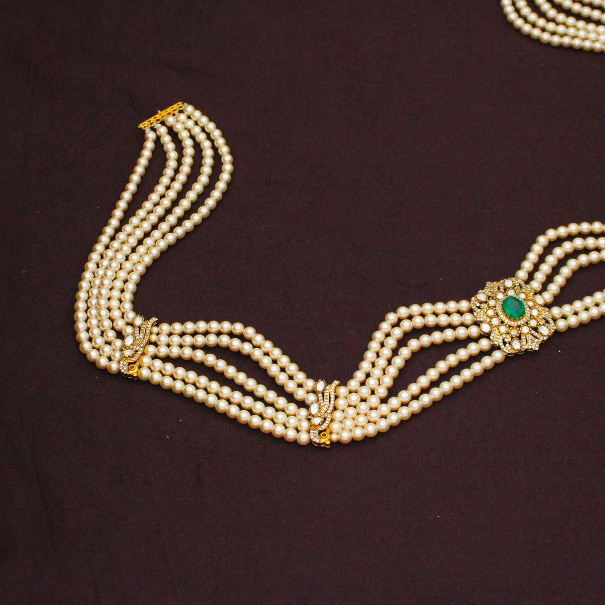 Swarovski Pearls Vaddanam 42817