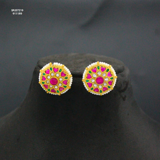 Jadau Kundan Multi Screw Back Studs 37219