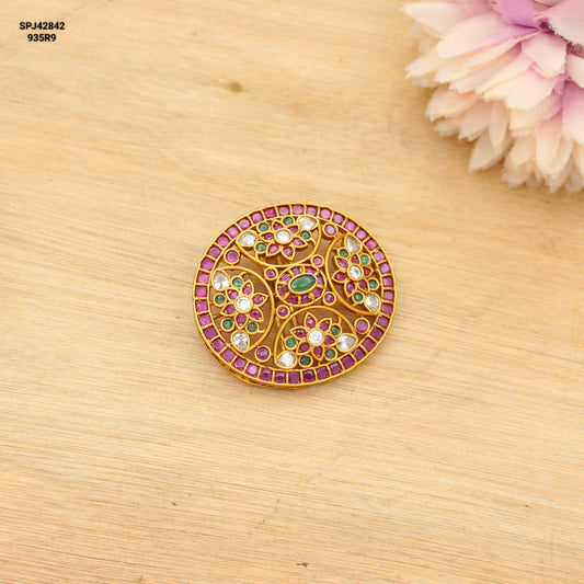 Pota Stone Multi Floral Locket 42842