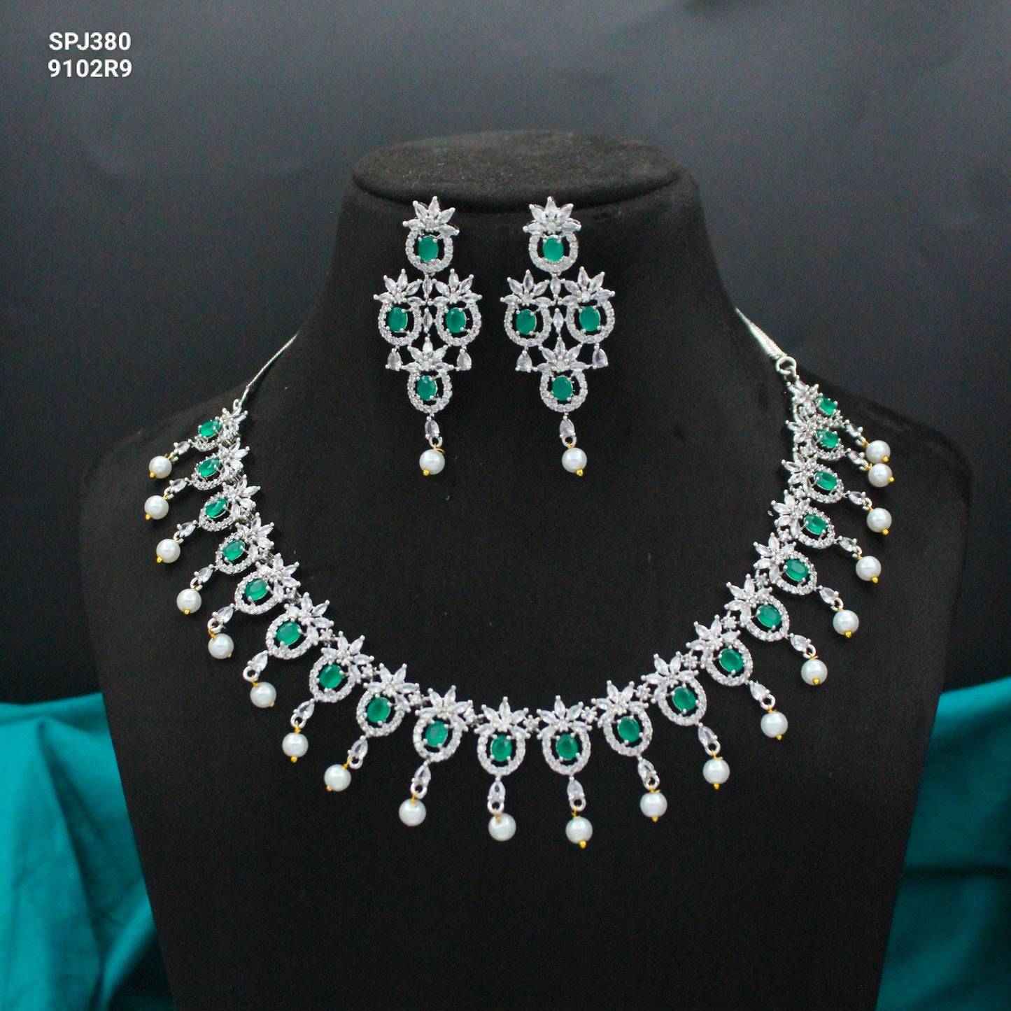 Platinum necklace - 380
