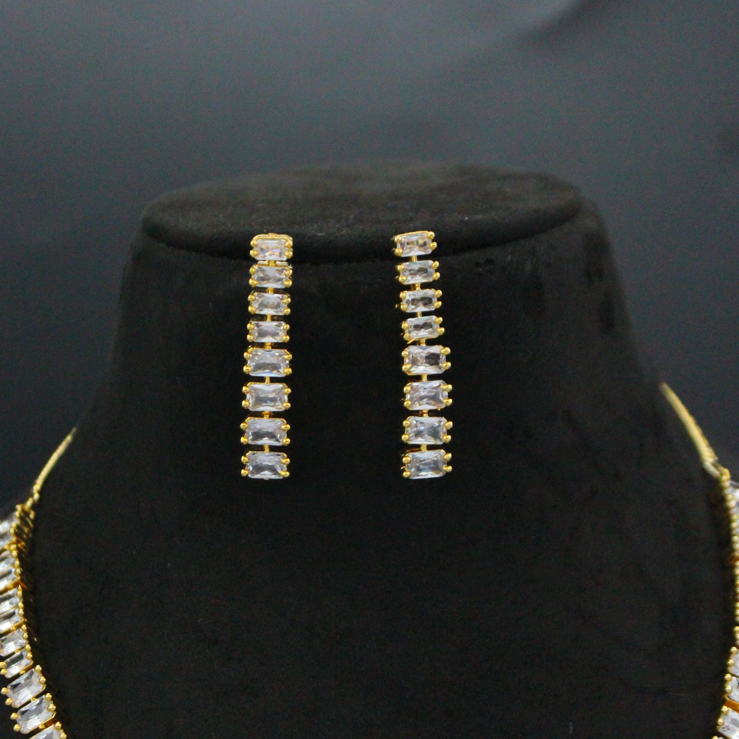 AD Single Stone Necklace SP-19151