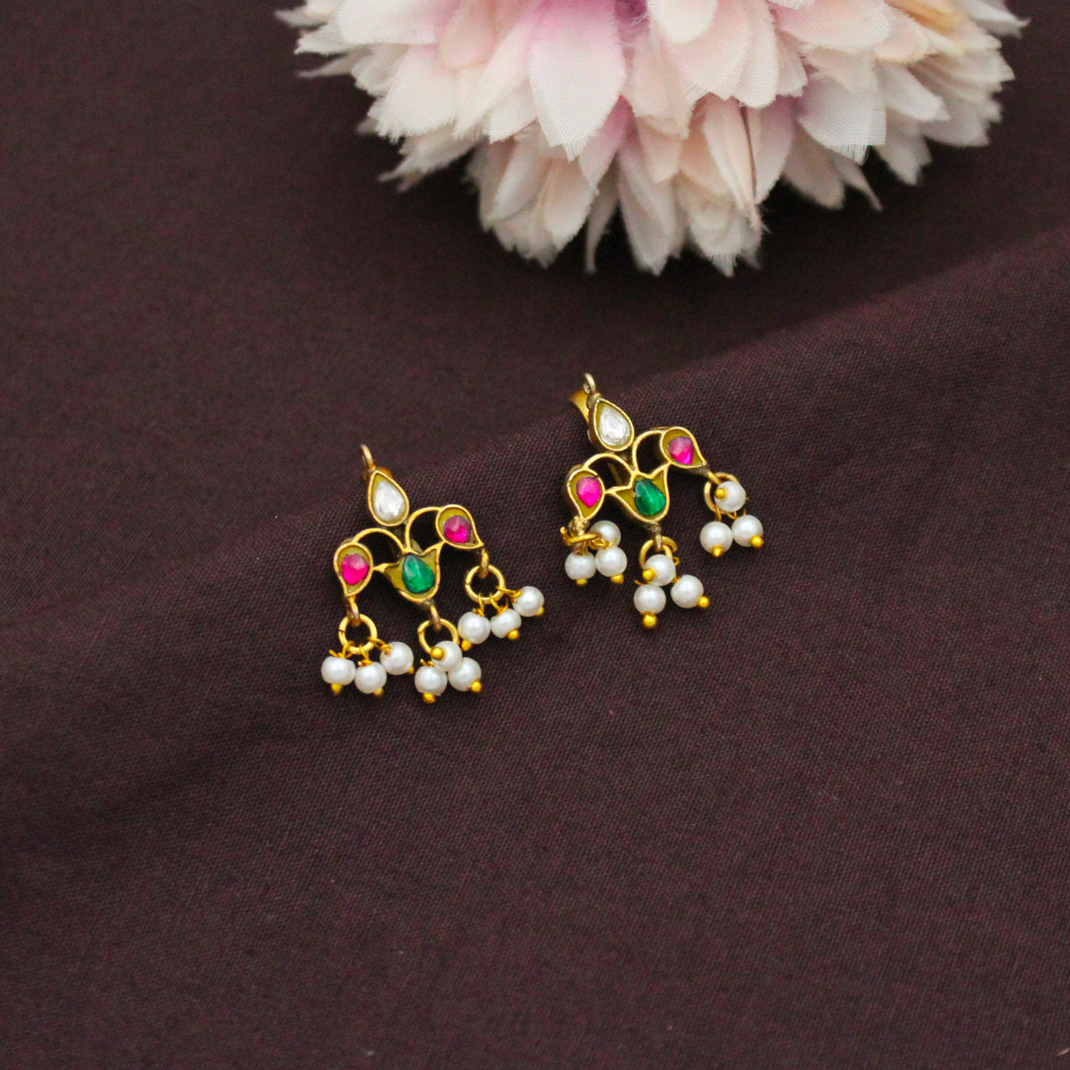Traditional Jadau Kundan Multi Bugadi