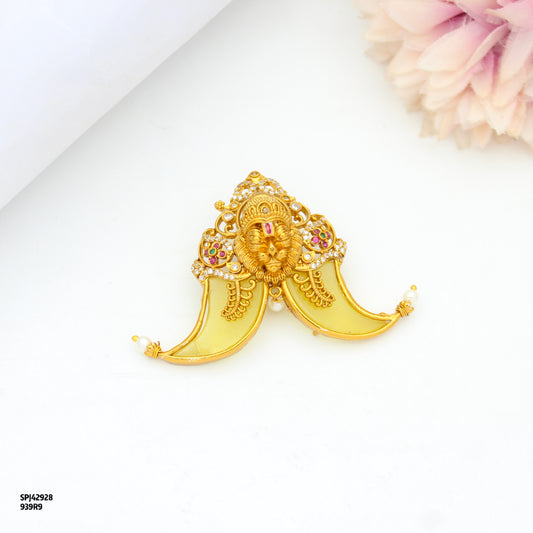 Premium Laxmi Narasimha Swamy Tiger Nail With Openable Hook 42929