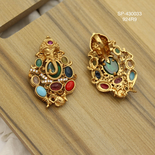 43033 Ganesh Navaratna Locket