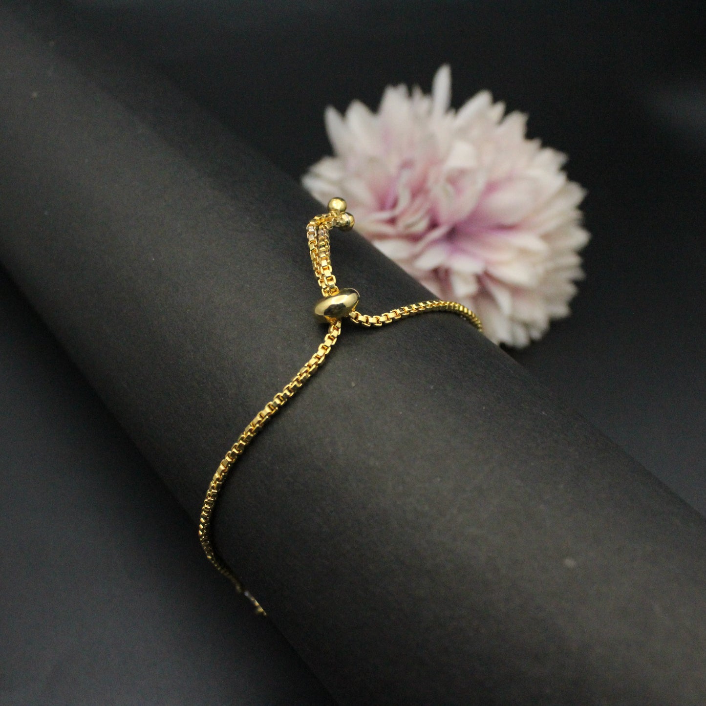 14933 / 14936 GP white stone chain bracelet