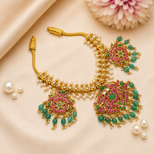 41899 Jadau hasli necklace