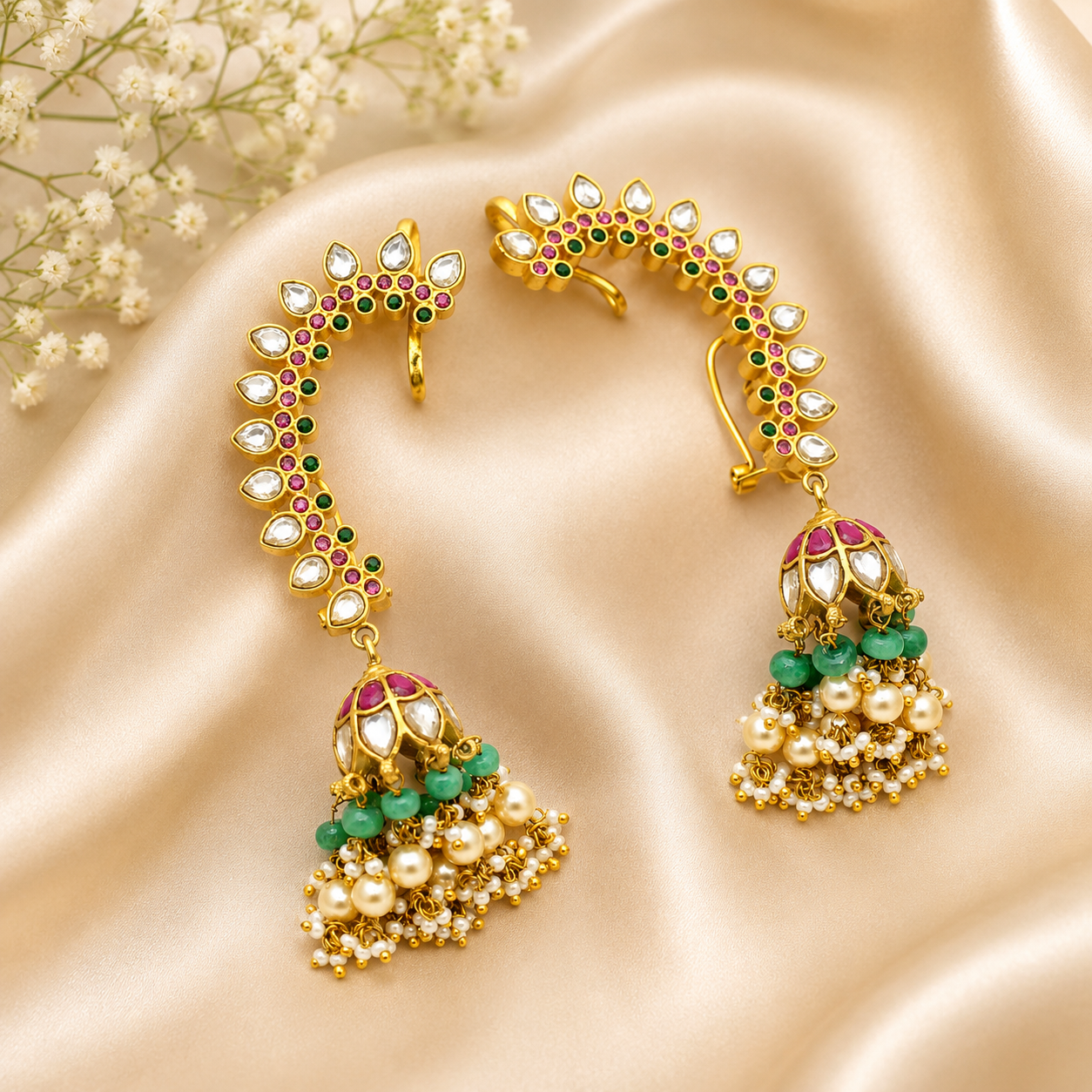 Jadau Ear Cuffs