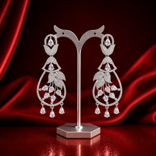 27092 Platinum Full White Hangings