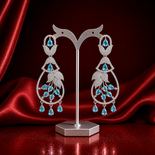 27095 Platinum Blue Hangings