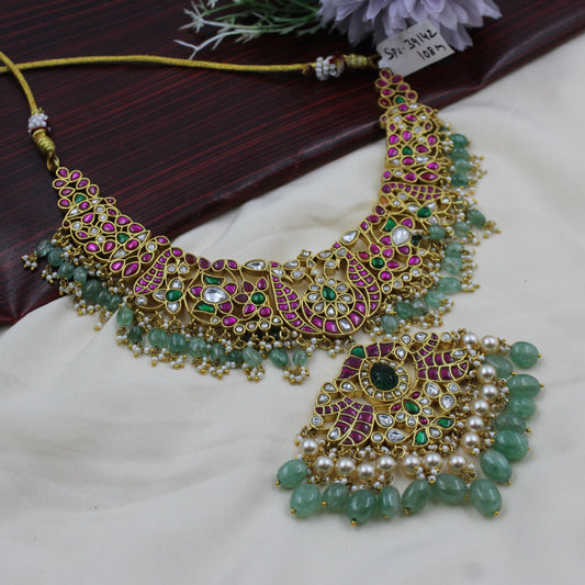 39142 Jadau necklace