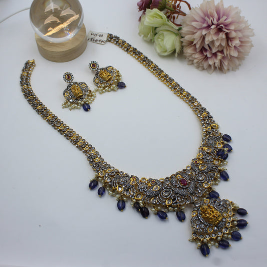 18731 Laxmi Victorian Long Ruby