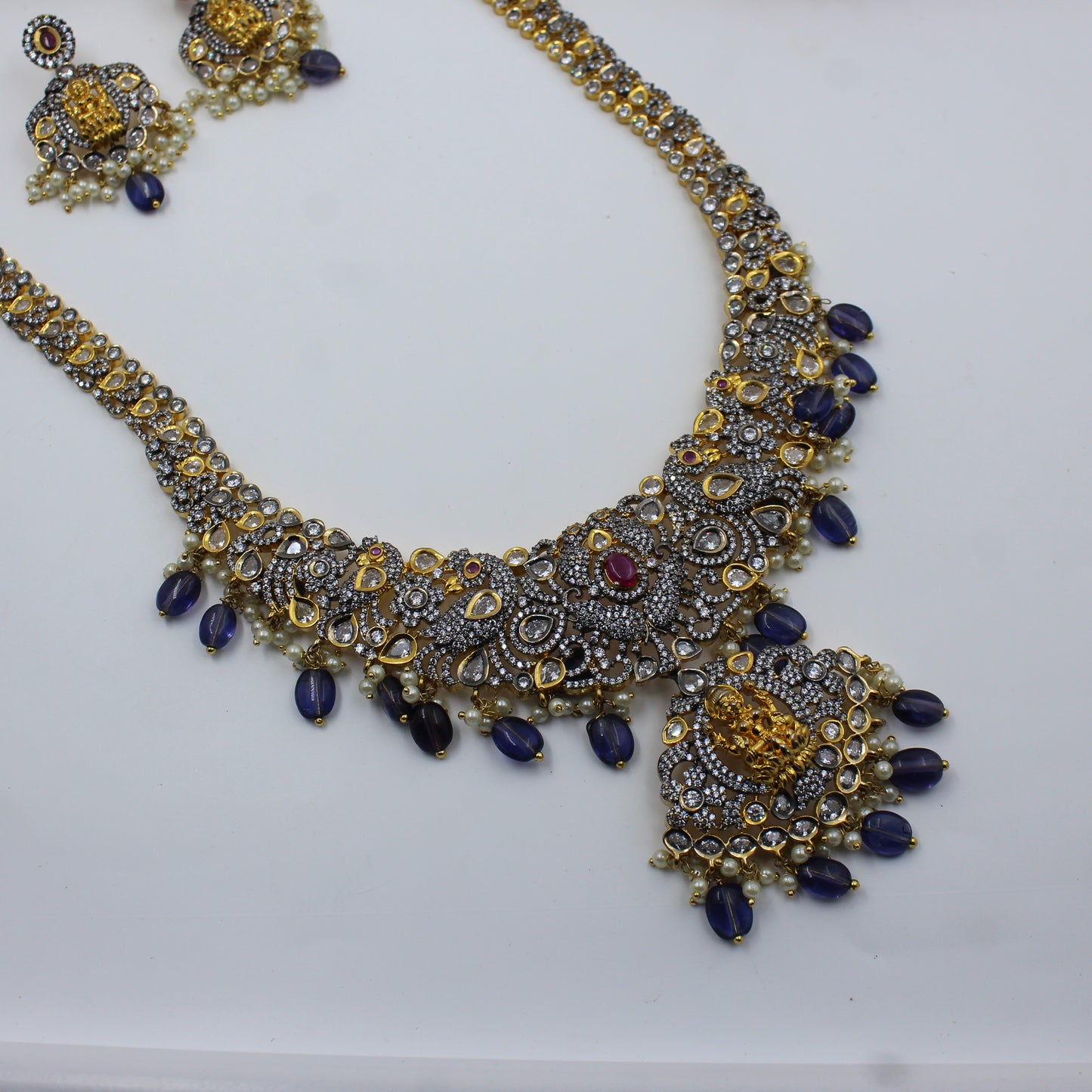 18731 Laxmi Victorian Long Ruby