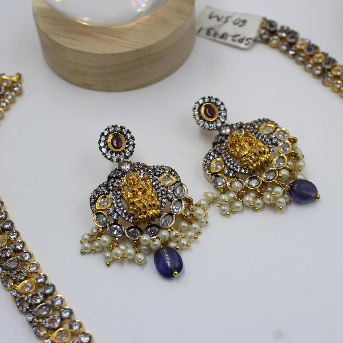 18731 Laxmi Victorian Long Ruby