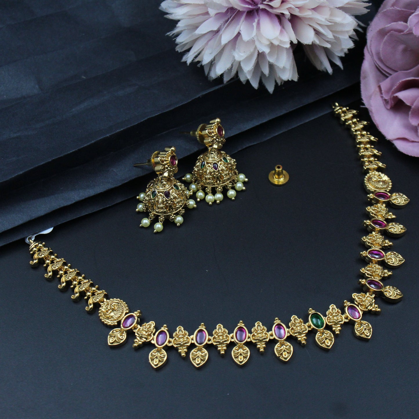 38963 Pota stone simple necklace