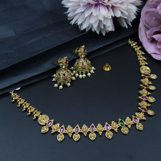 38963 Pota stone simple necklace