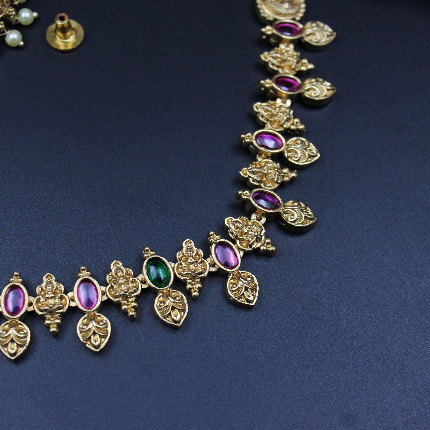 38963 Pota stone simple necklace