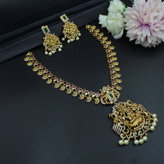 23636 Laxmi Mango Short Necklace