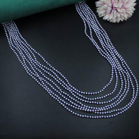 38726 7 lines sugar crystal beads