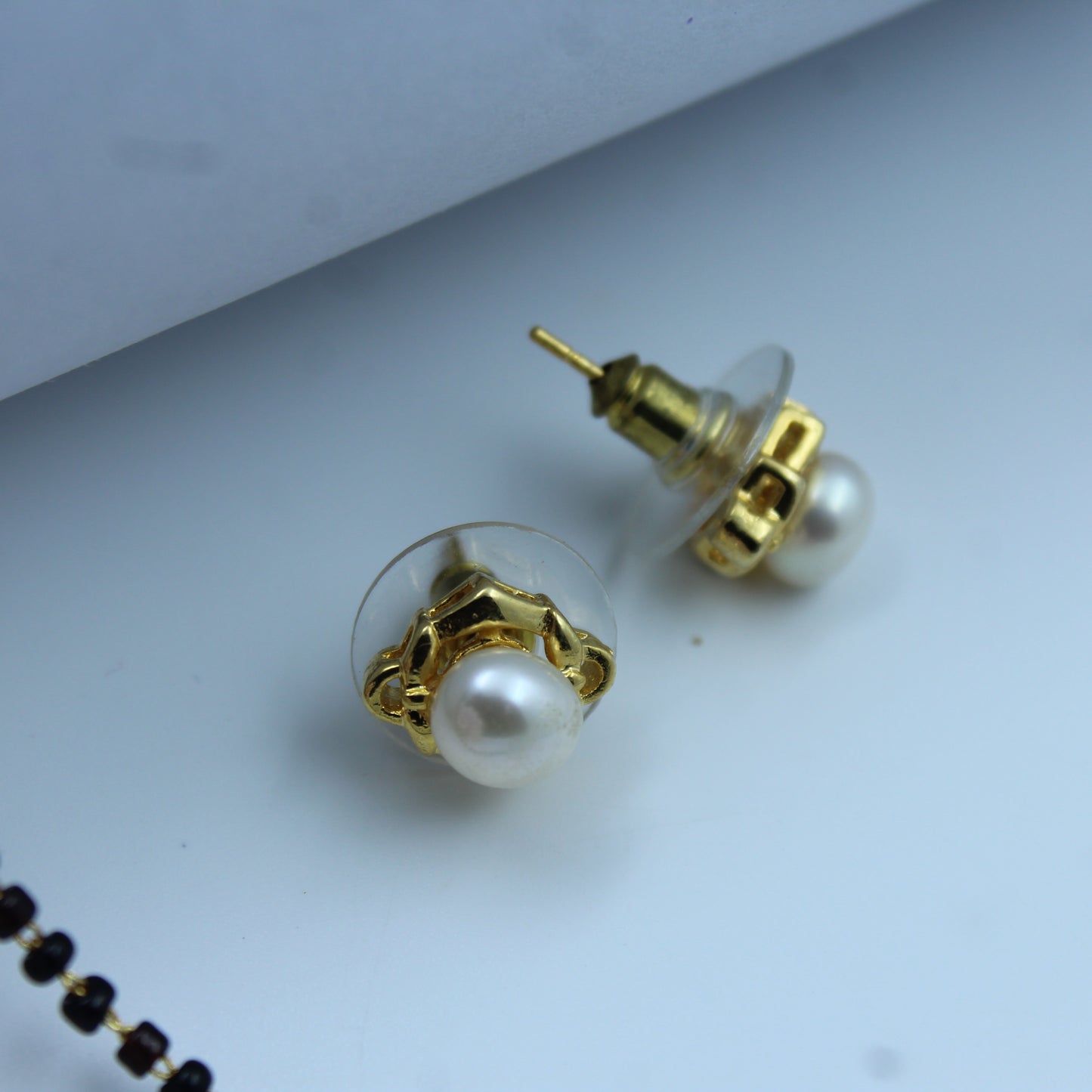 18227 Pearl pendant with earrings bracelet