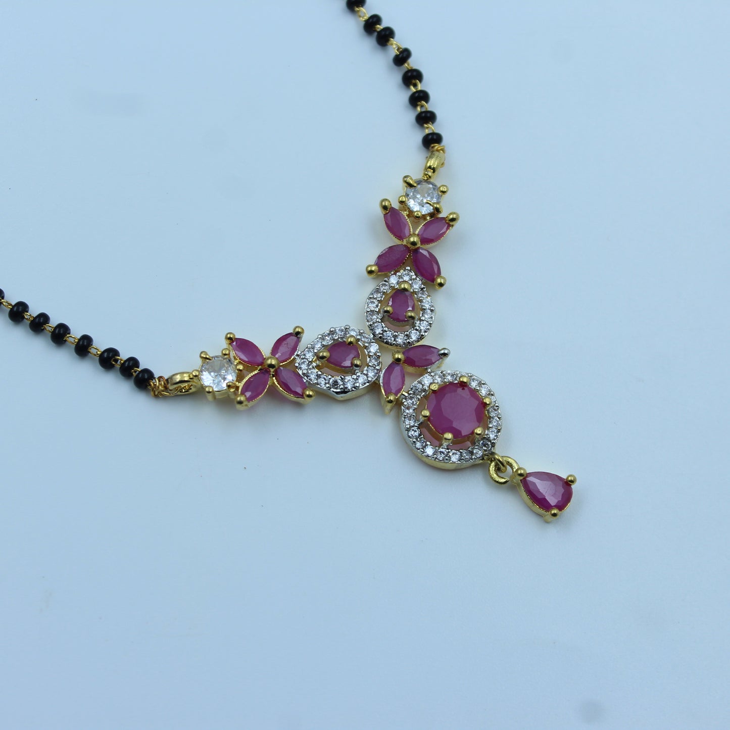 35944 Blackbeads with earrings 18 inches