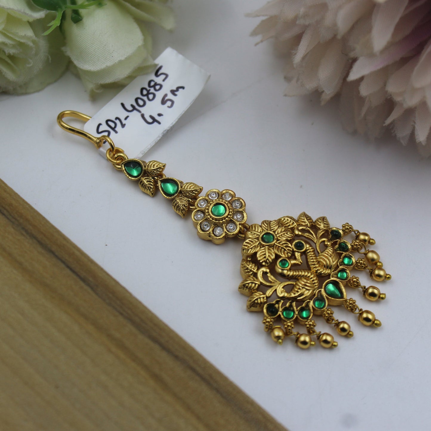 40885 Nakshi kundan Maangtikka