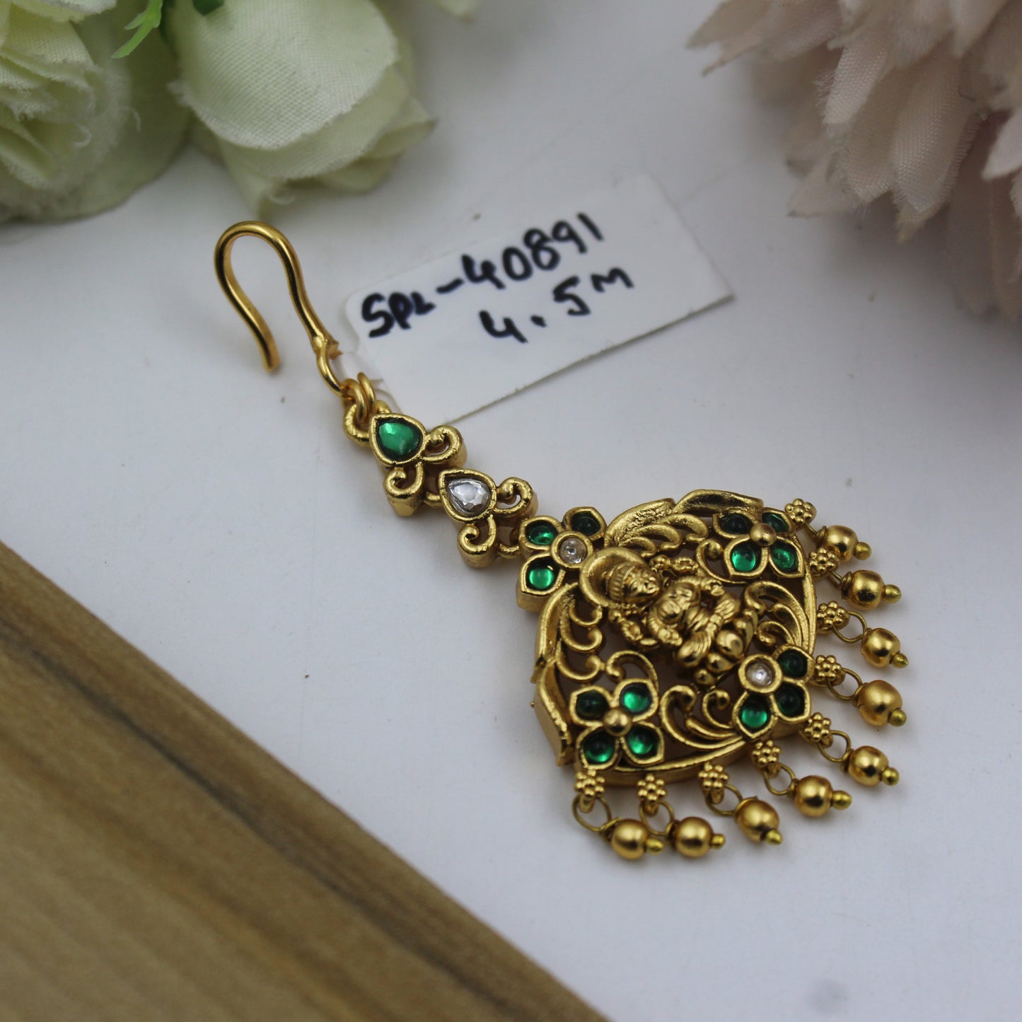 40891 Nakshi kundan laxmi  Maangtikka